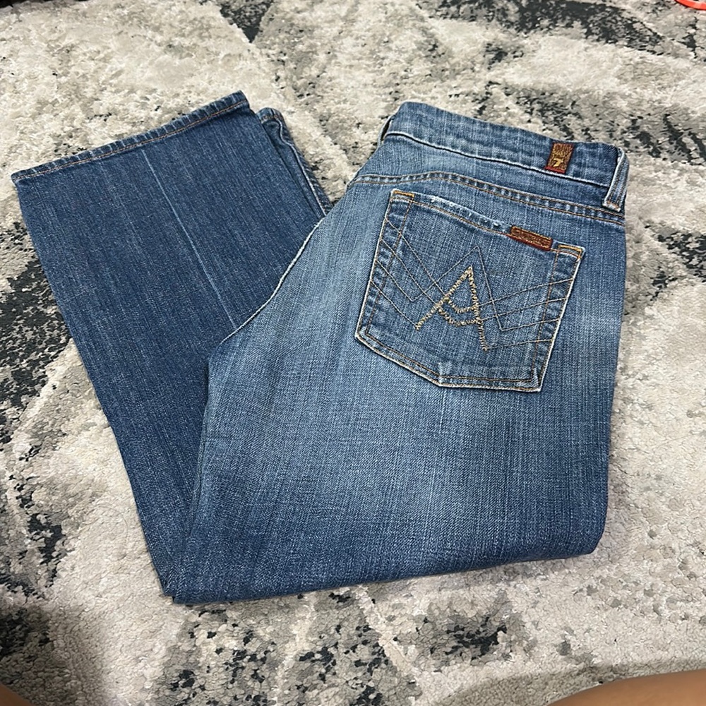 7 For All Mankind - Size 30 - low rise, crop